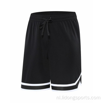 Ademvolle heren basketbal shorts heren workout shorts